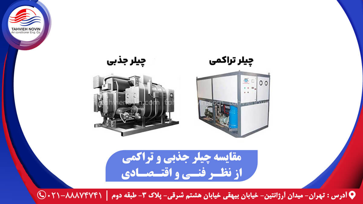 مقایسه چیلر جذبی و تراکمی
